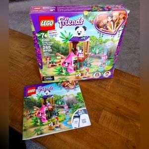 Lego Friends Panda Jungle Tree House- Retired